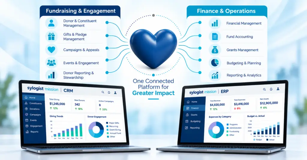 nonprofit CRM and ERP